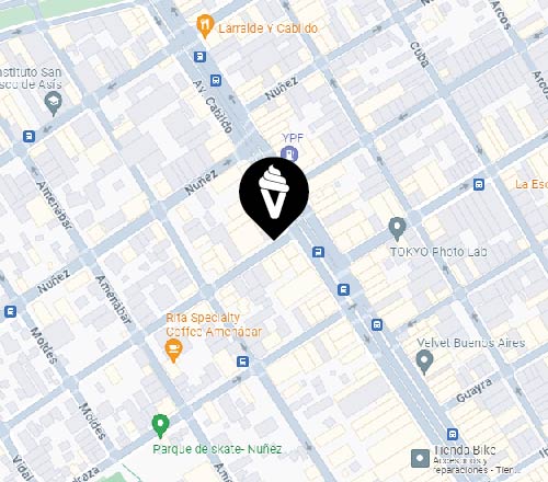 Mapa con la ubicación de Via Varese.