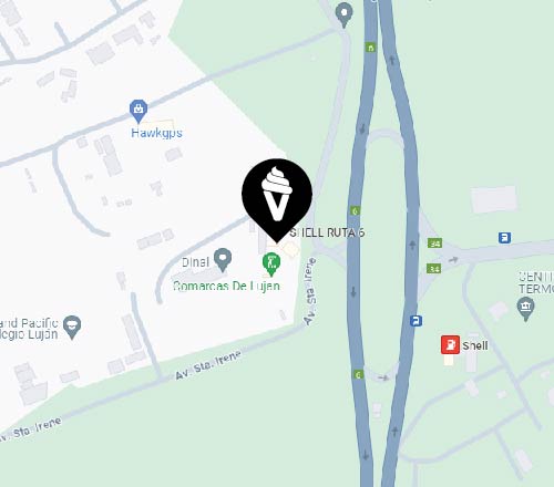 Mapa con la ubicación de Via Varese.